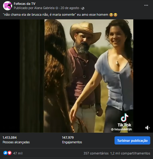 Fofocas da TV   Pantanal